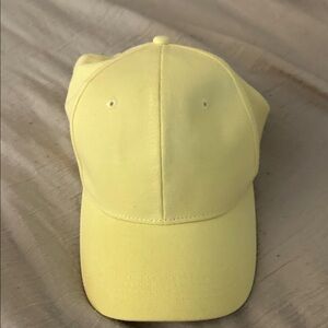 Womens Yellow Baseball Cap